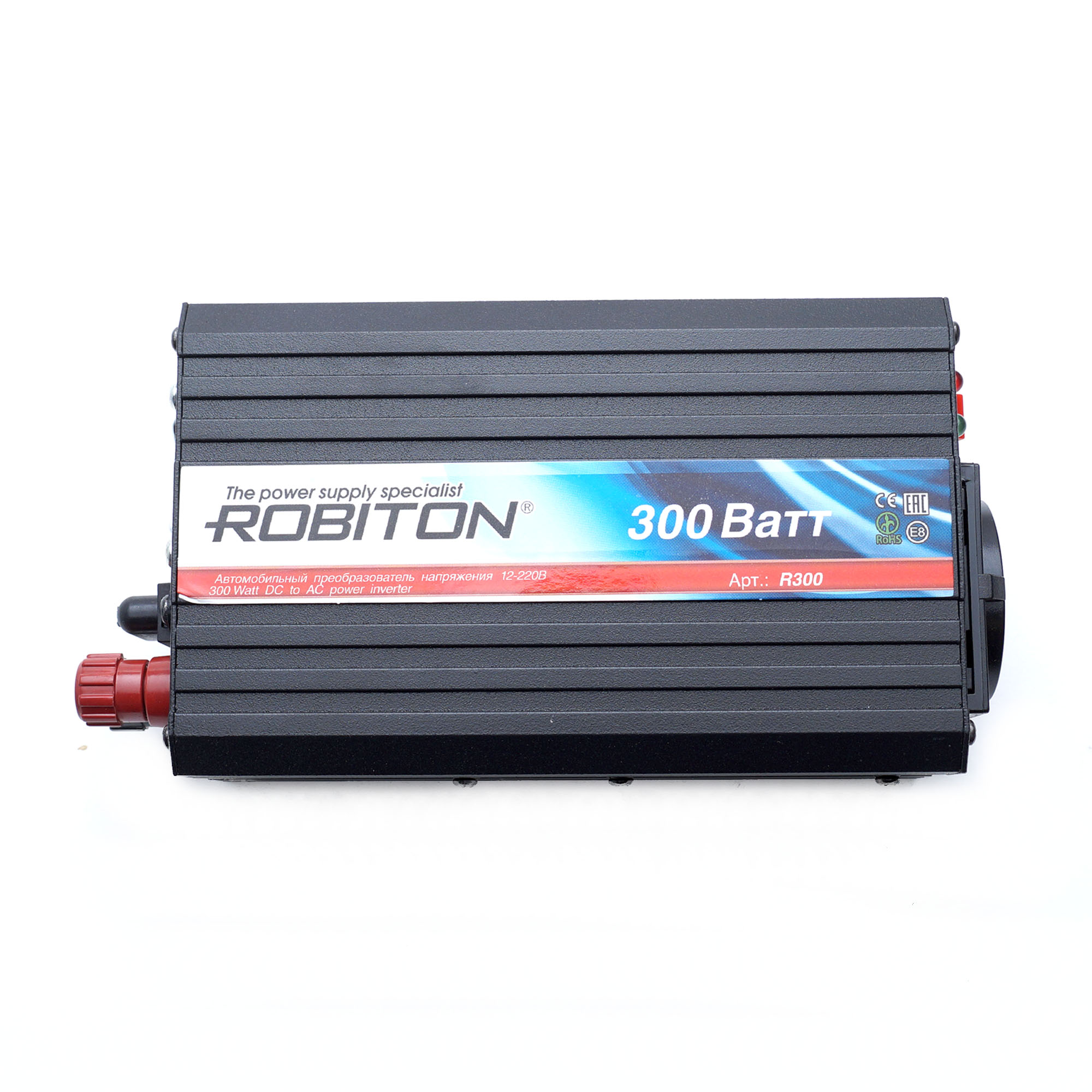 Инвертор 12-220V 300W Robiton R300