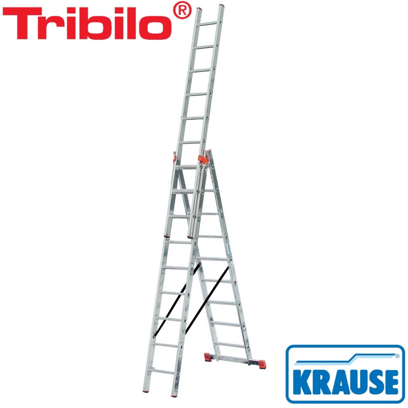 Лестница трехсекционная Krause MONTO TRIBILO 3*10